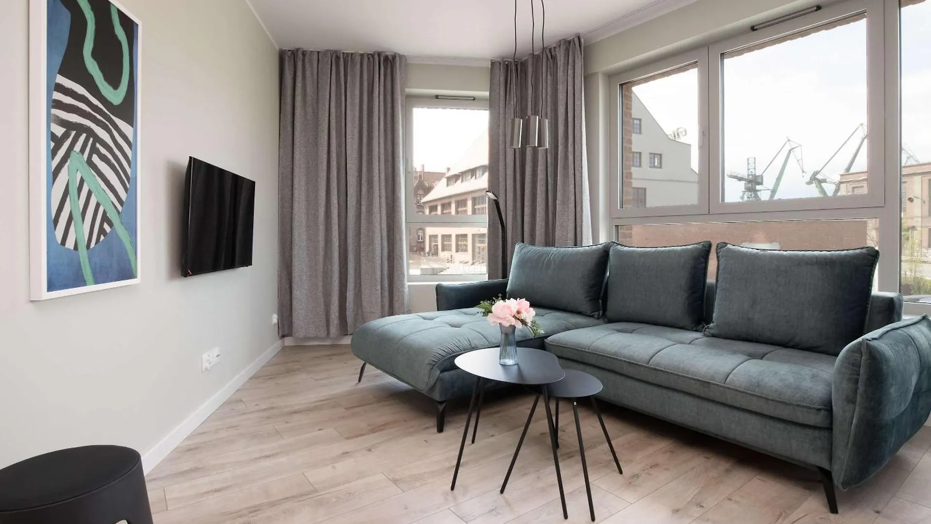 Elegancki Apartament Blisko Rzeki W Gdansku Z Parkingiem By Noclegi Renters